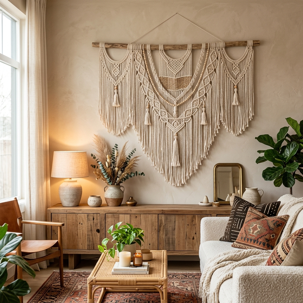 Macramé Wall Hanging Decor