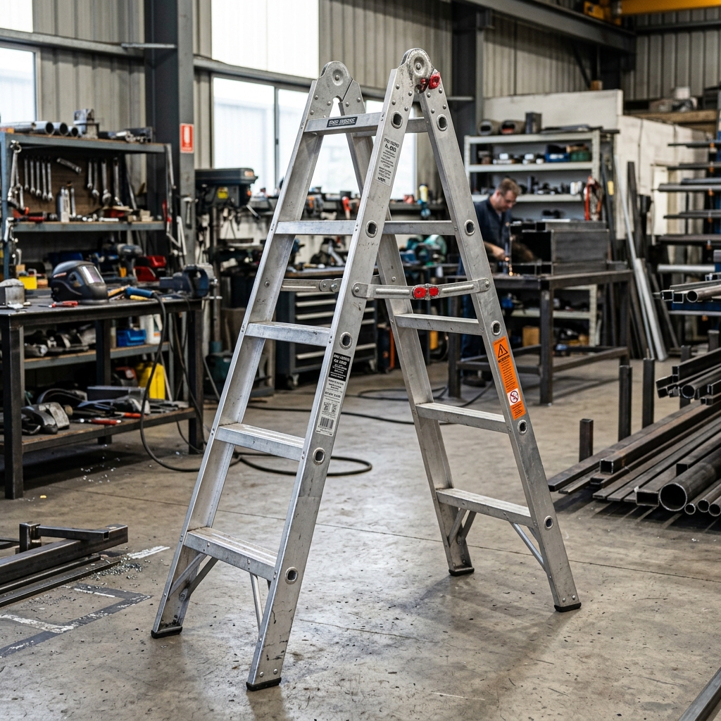 A-Frame Aluminium Ladder