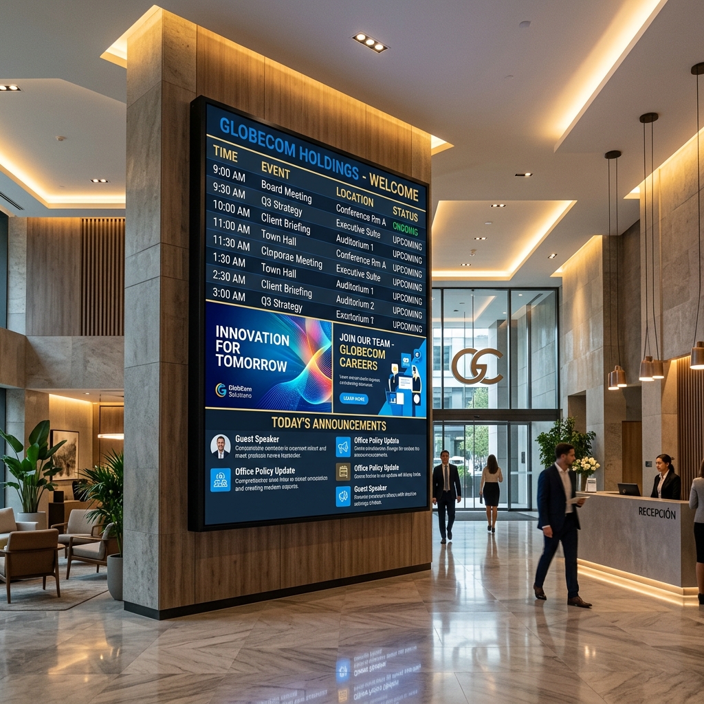 Multi-line LED Display Board